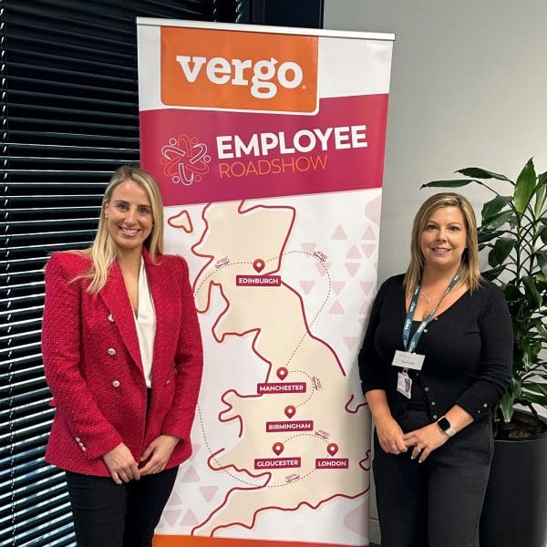 Vergo Employee Roadshow Pull-up Banner